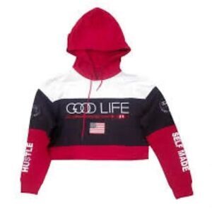 NWT Good Life Sweatshirts Hoodie Crop Cotton